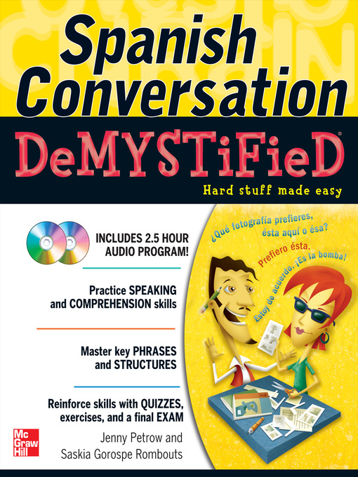 Cover image for Spanish Conversation Demystified with Two Audio CDs